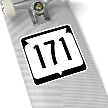 WIS 171 (Wisconsin) (Road Sign) STICKER Vinyl Kiss-Cut Decal - The Sticker Space