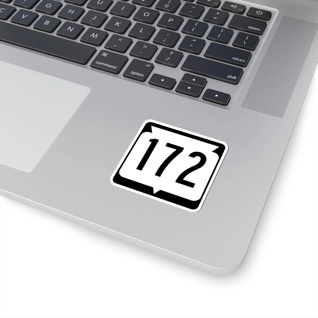 WIS 172 (Wisconsin) (Road Sign) STICKER Vinyl Kiss-Cut Decal - The Sticker Space