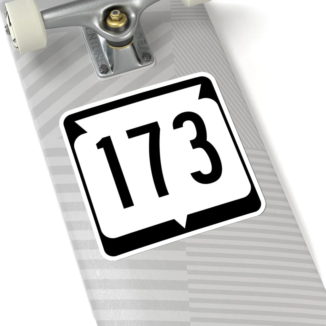 WIS 173 (Wisconsin) (Road Sign) STICKER Vinyl Kiss-Cut Decal - The Sticker Space