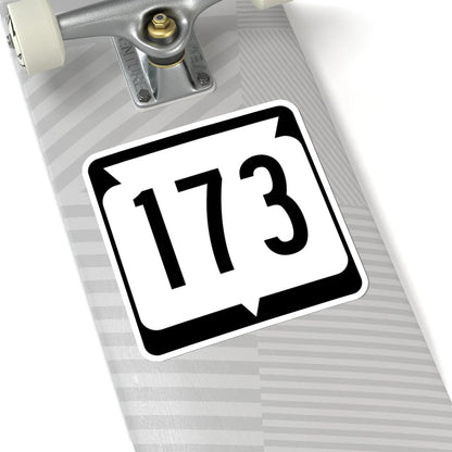 WIS 173 (Wisconsin) (Road Sign) STICKER Vinyl Kiss-Cut Decal - The Sticker Space