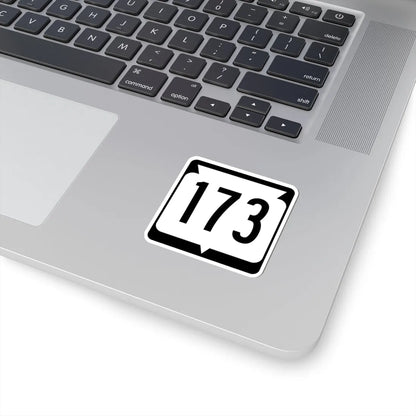 WIS 173 (Wisconsin) (Road Sign) STICKER Vinyl Kiss-Cut Decal - The Sticker Space