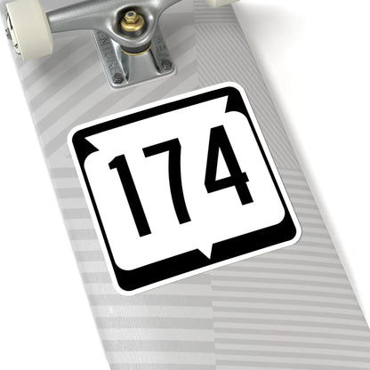 WIS 174 (Wisconsin) (Road Sign) STICKER Vinyl Kiss-Cut Decal - The Sticker Space