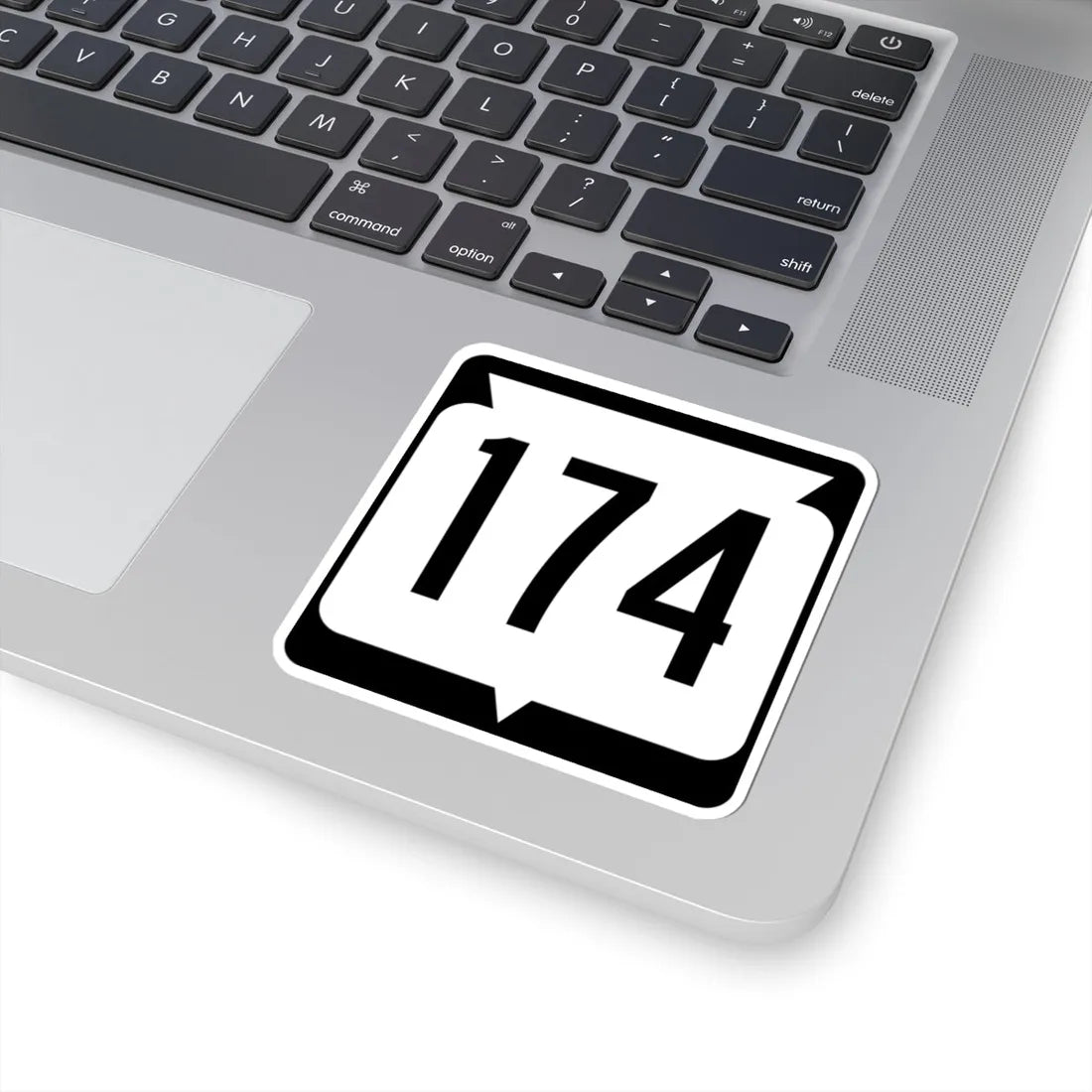 WIS 174 (Wisconsin) (Road Sign) STICKER Vinyl Kiss-Cut Decal - The Sticker Space