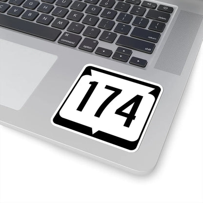 WIS 174 (Wisconsin) (Road Sign) STICKER Vinyl Kiss-Cut Decal - The Sticker Space