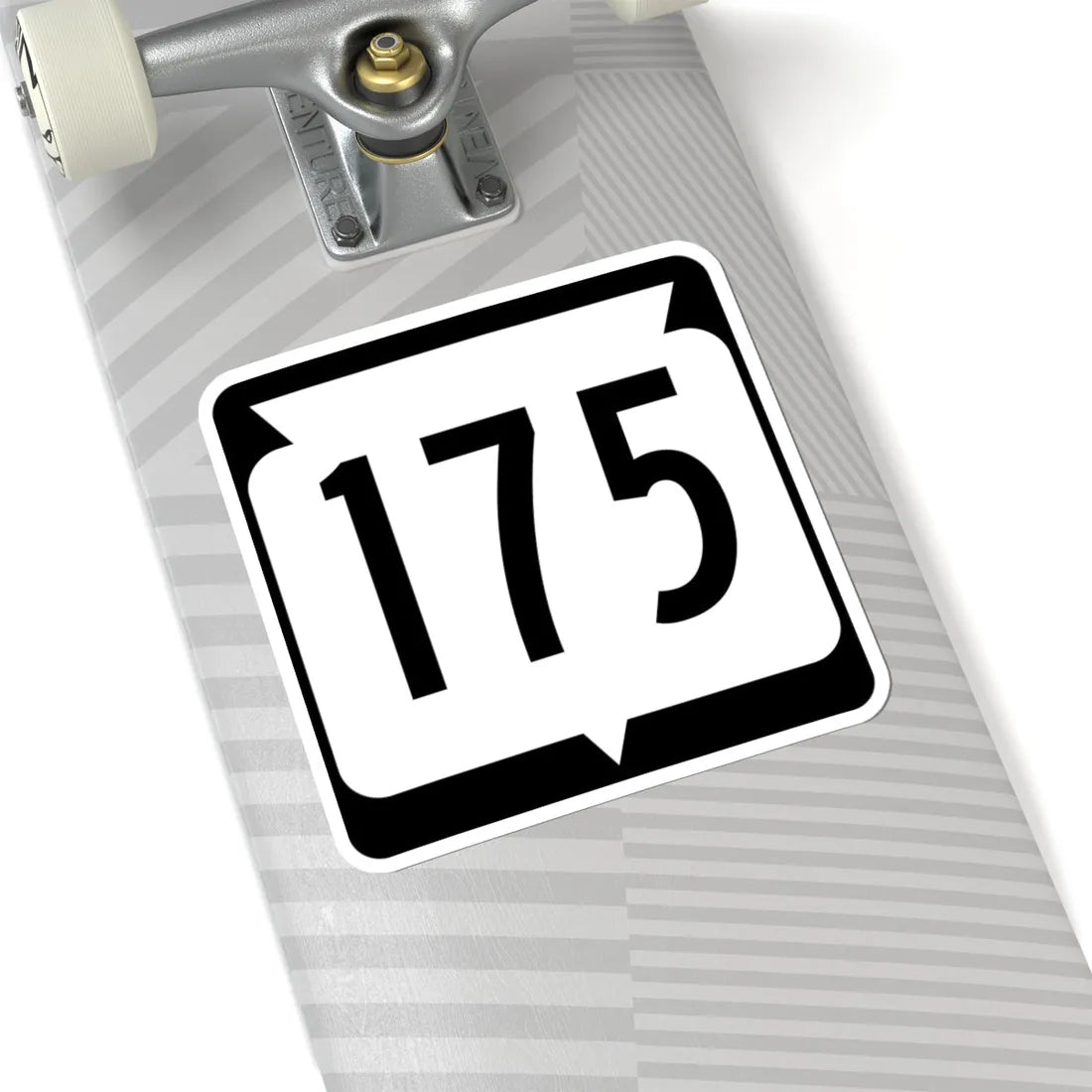 WIS 175 (Wisconsin) (Road Sign) STICKER Vinyl Kiss-Cut Decal - The Sticker Space