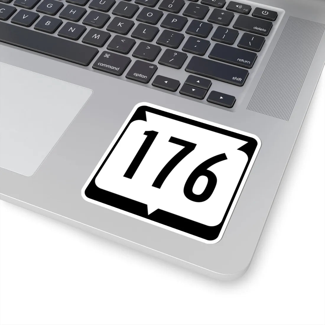 WIS 176 (Wisconsin) (Road Sign) STICKER Vinyl Kiss-Cut Decal - The Sticker Space