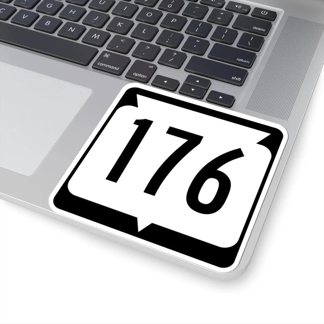 WIS 176 (Wisconsin) (Road Sign) STICKER Vinyl Kiss-Cut Decal - The Sticker Space