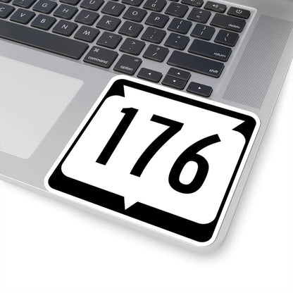 WIS 176 (Wisconsin) (Road Sign) STICKER Vinyl Kiss-Cut Decal - The Sticker Space
