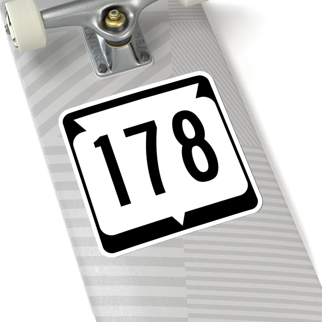 WIS 178 (Wisconsin) (Road Sign) STICKER Vinyl Kiss-Cut Decal - The Sticker Space