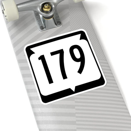 WIS 179 (Wisconsin) (Road Sign) STICKER Vinyl Kiss-Cut Decal - The Sticker Space