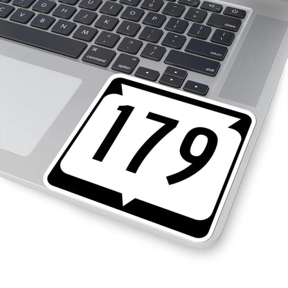 WIS 179 (Wisconsin) (Road Sign) STICKER Vinyl Kiss-Cut Decal - The Sticker Space