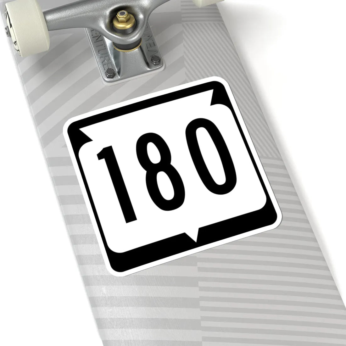 WIS 180 (Wisconsin) (Road Sign) STICKER Vinyl Kiss-Cut Decal - The Sticker Space