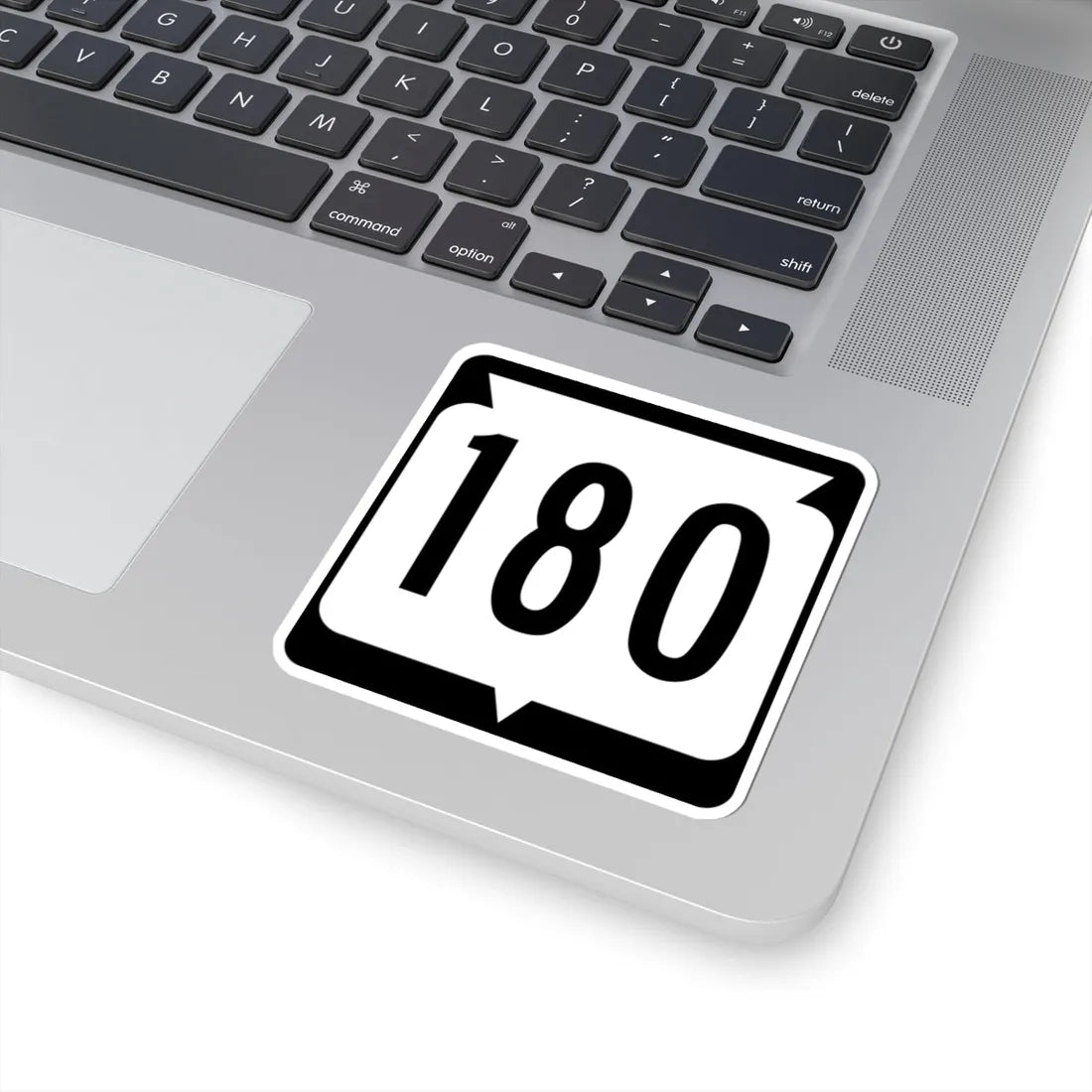 WIS 180 (Wisconsin) (Road Sign) STICKER Vinyl Kiss-Cut Decal - The Sticker Space