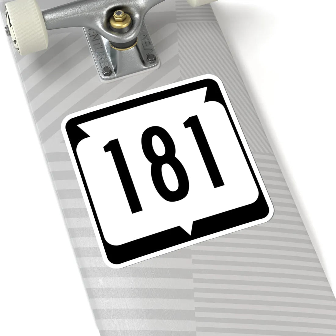 WIS 181 (Wisconsin) (Road Sign) STICKER Vinyl Kiss-Cut Decal - The Sticker Space