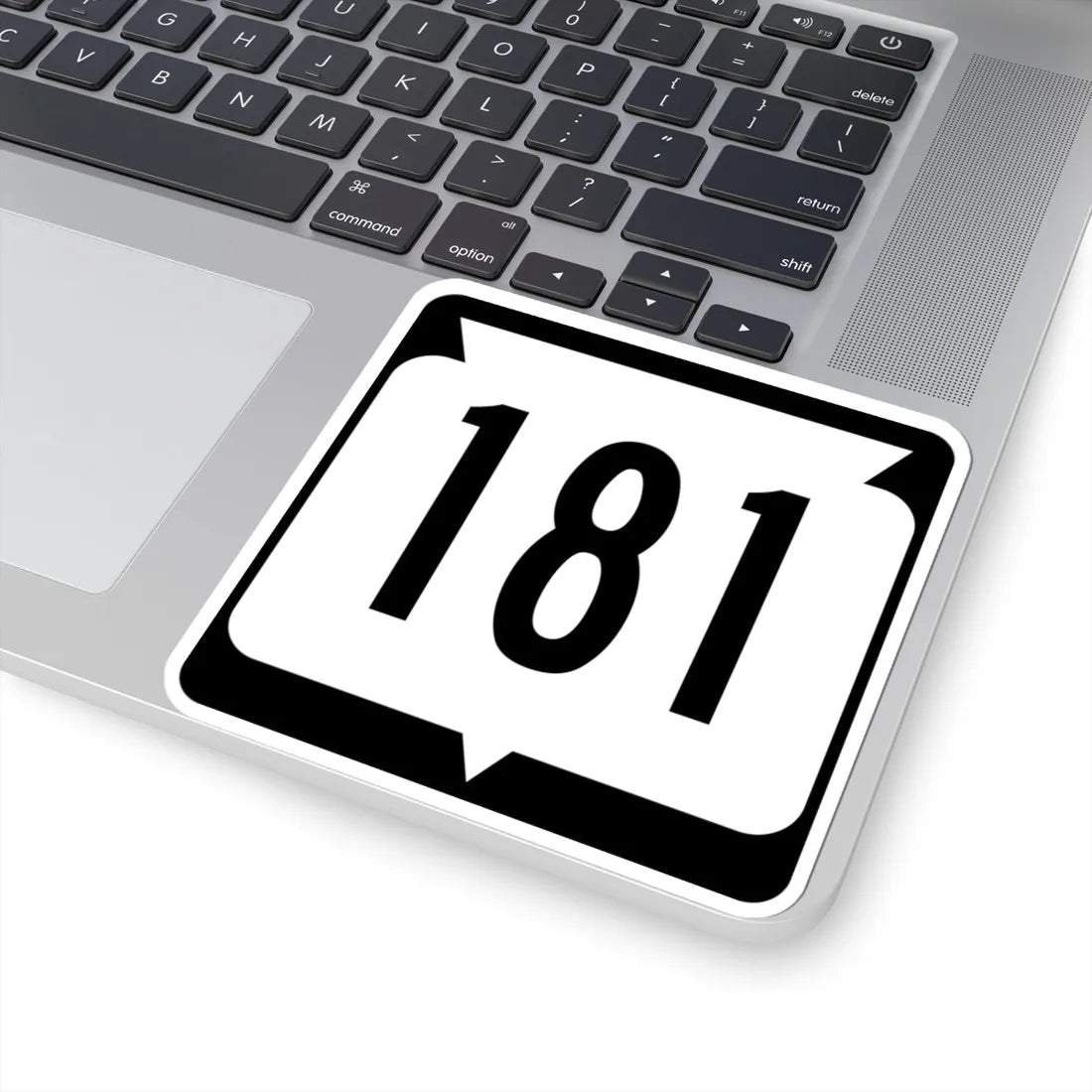 WIS 181 (Wisconsin) (Road Sign) STICKER Vinyl Kiss-Cut Decal - The Sticker Space