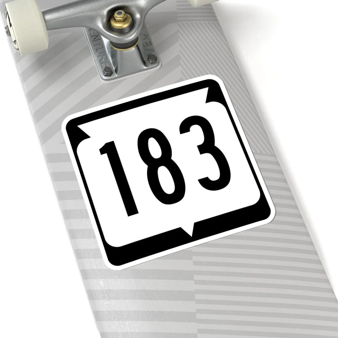 WIS 183 (Wisconsin) (Road Sign) STICKER Vinyl Kiss-Cut Decal - The Sticker Space