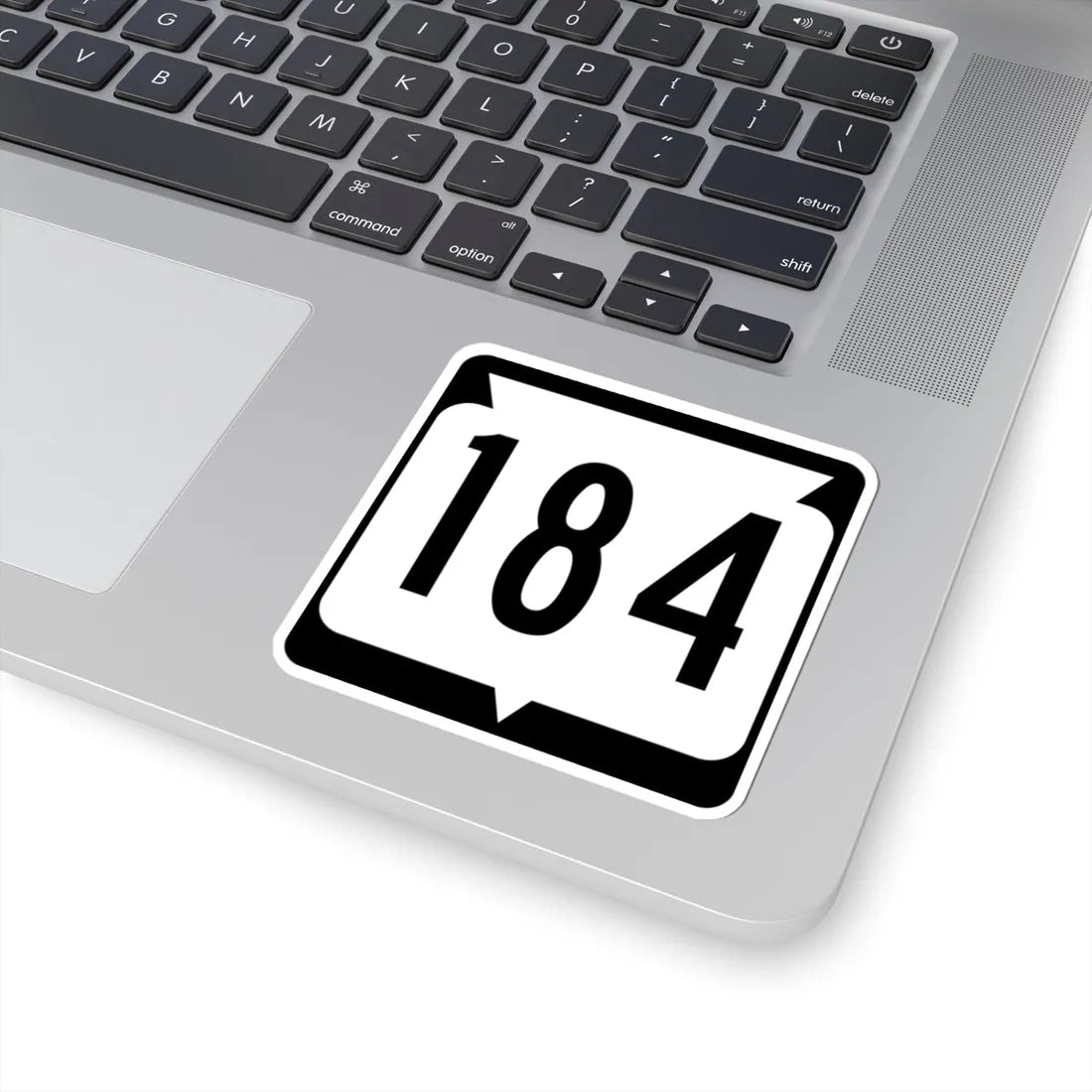 WIS 184 (Wisconsin) (Road Sign) STICKER Vinyl Kiss-Cut Decal - The Sticker Space