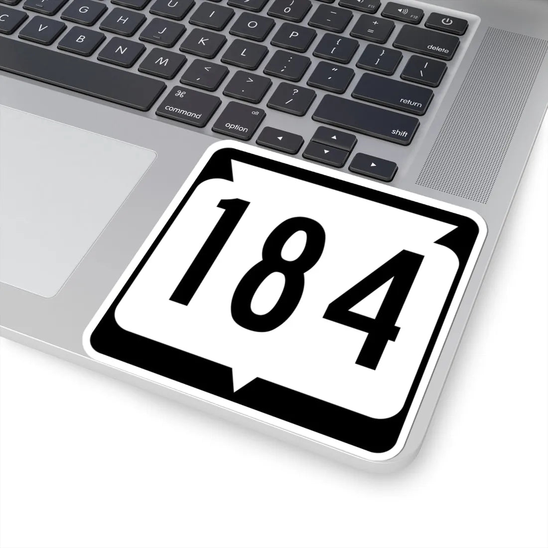 WIS 184 (Wisconsin) (Road Sign) STICKER Vinyl Kiss-Cut Decal - The Sticker Space