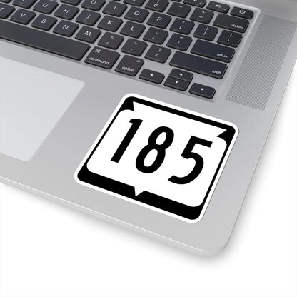 WIS 185 (Wisconsin) (Road Sign) STICKER Vinyl Kiss-Cut Decal - The Sticker Space