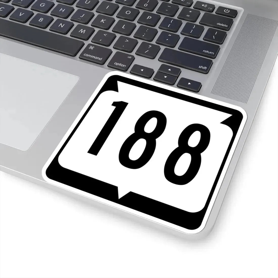 WIS 188 (Wisconsin) (Road Sign) STICKER Vinyl Kiss-Cut Decal - The Sticker Space