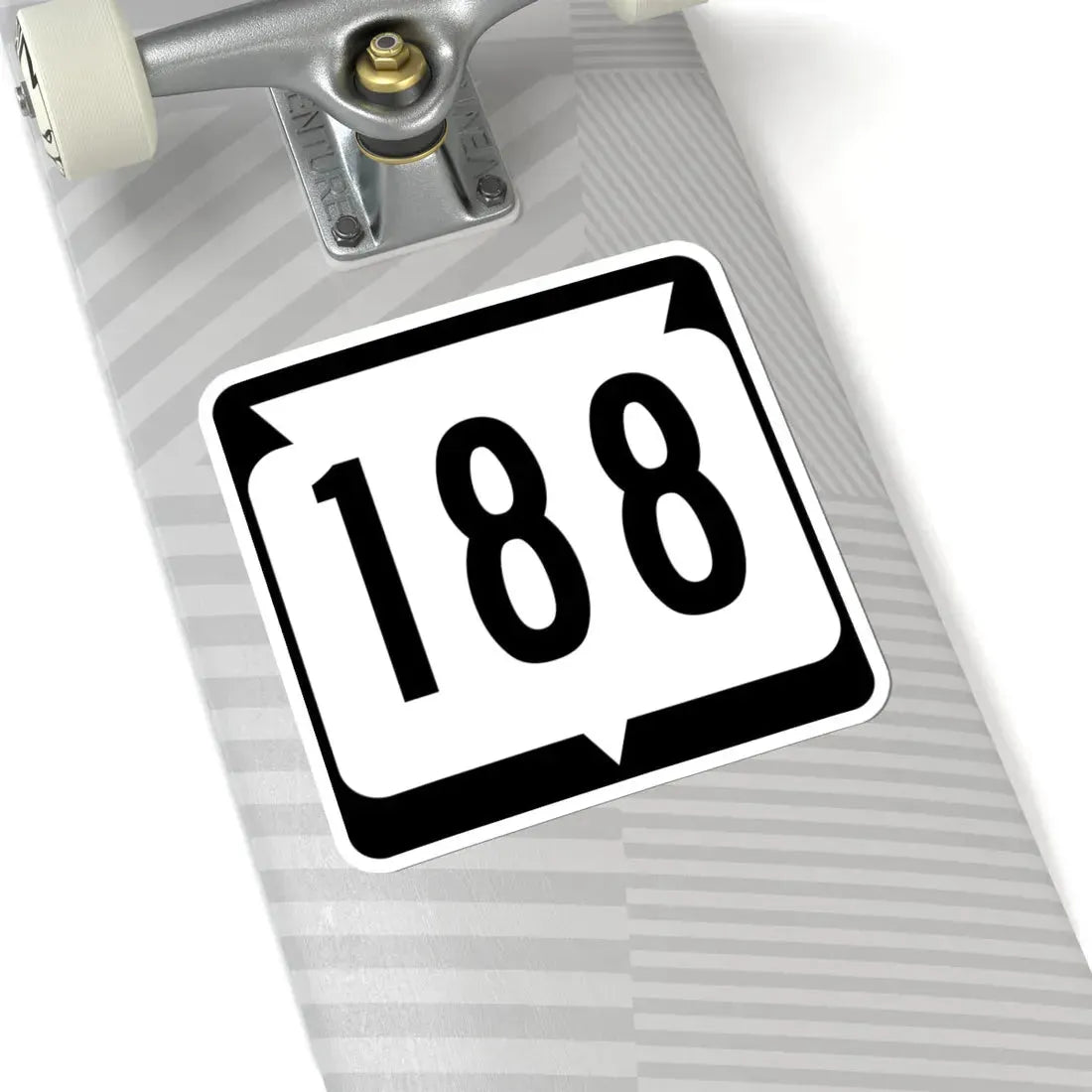 WIS 188 (Wisconsin) (Road Sign) STICKER Vinyl Kiss-Cut Decal - The Sticker Space