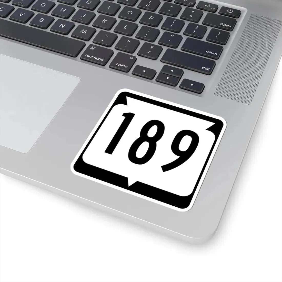 WIS 189 (Wisconsin) (Road Sign) STICKER Vinyl Kiss-Cut Decal - The Sticker Space