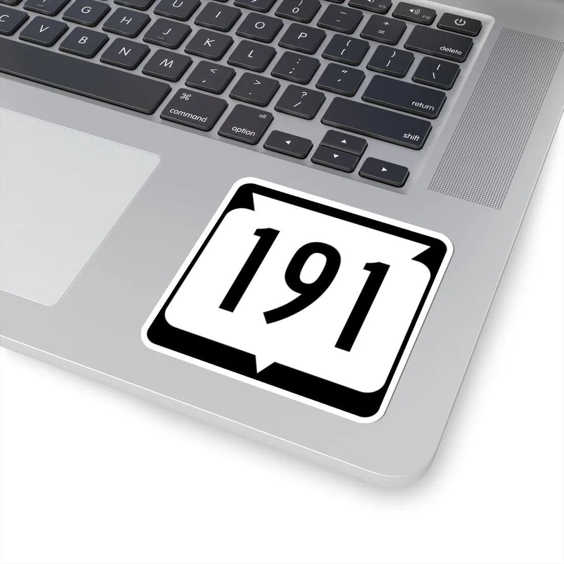 WIS 191 (Wisconsin) (Road Sign) STICKER Vinyl Kiss-Cut Decal - The Sticker Space