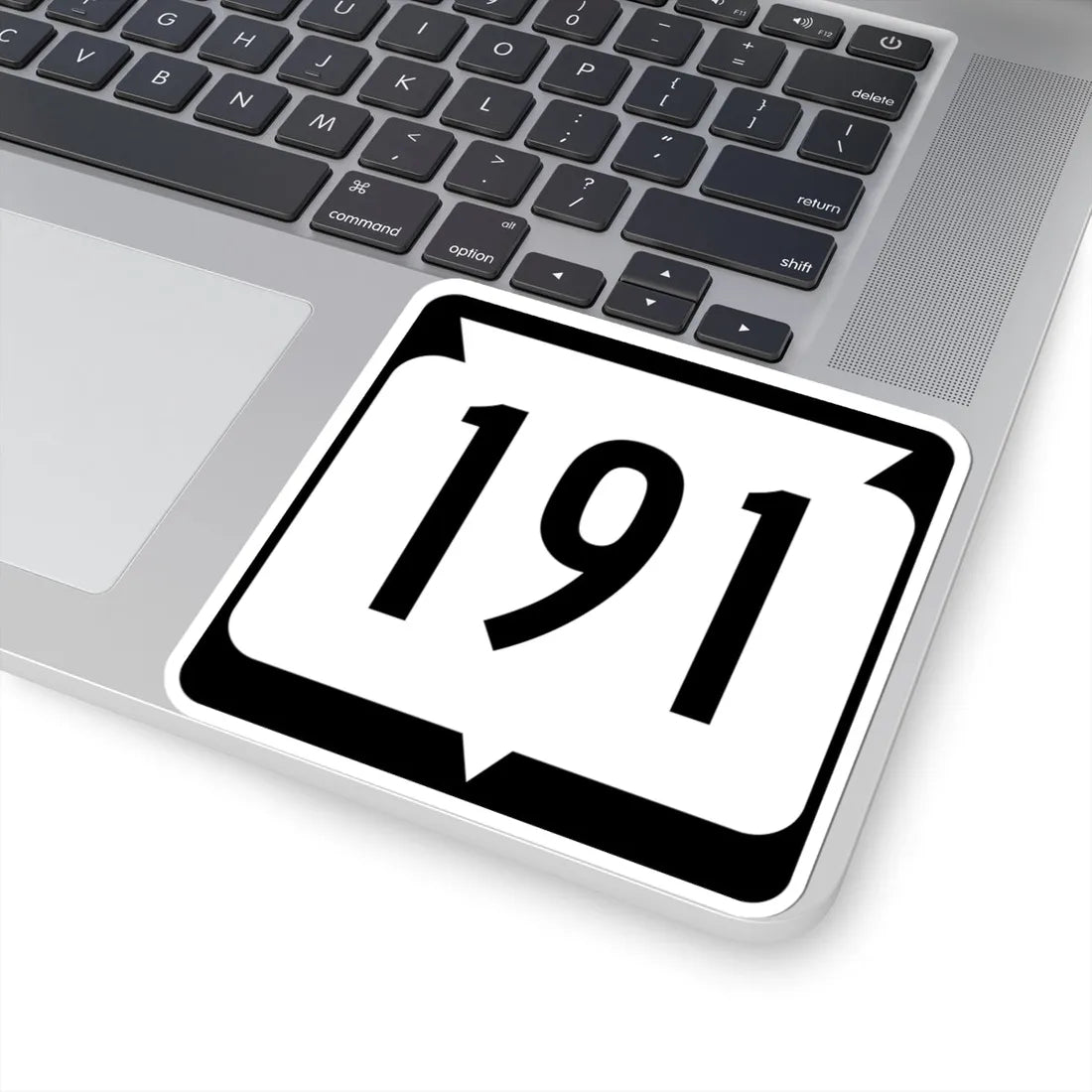 WIS 191 (Wisconsin) (Road Sign) STICKER Vinyl Kiss-Cut Decal - The Sticker Space