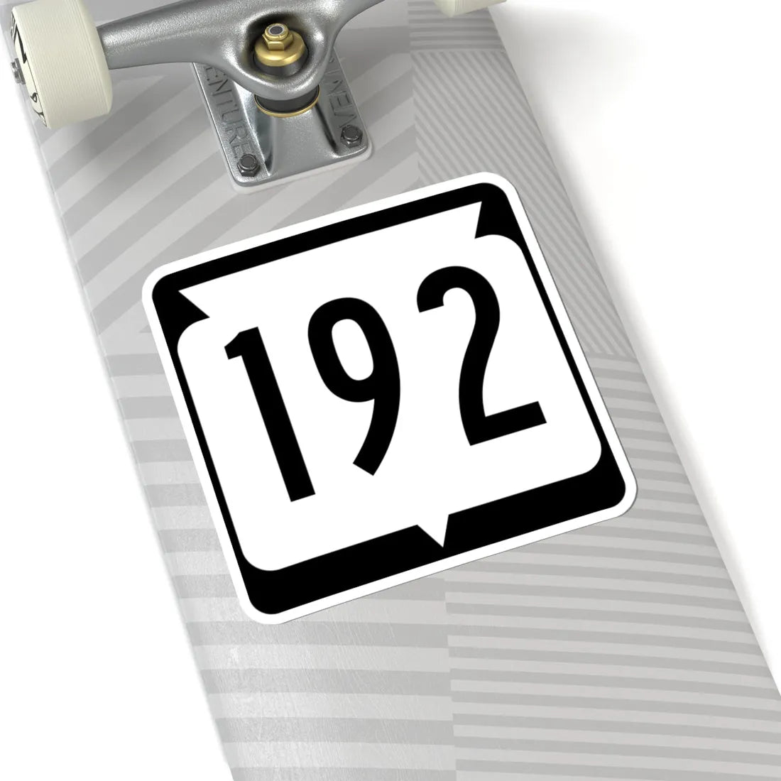 WIS 192 (Wisconsin) (Road Sign) STICKER Vinyl Kiss-Cut Decal - The Sticker Space