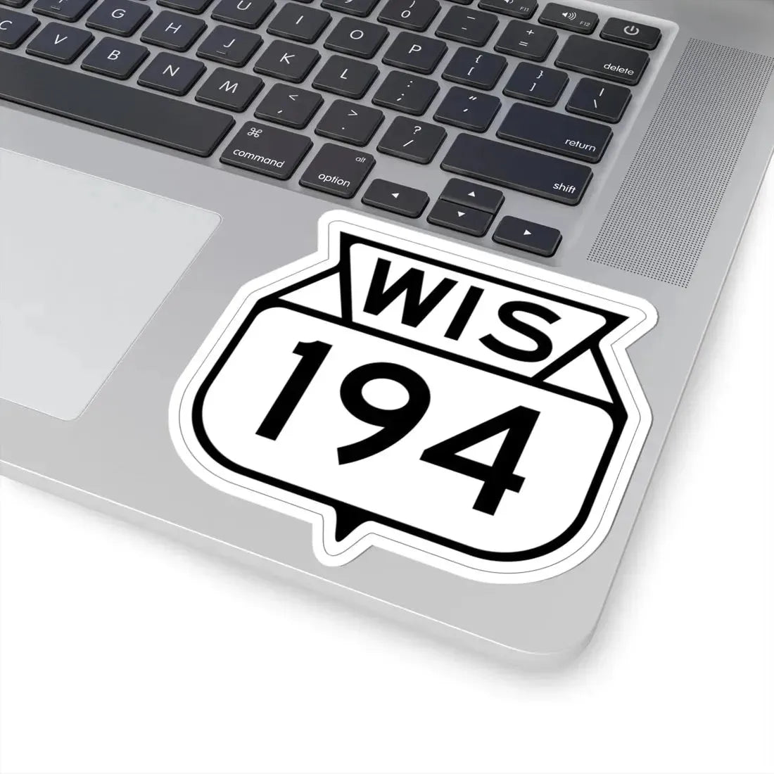WIS 194 1949 (Wisconsin) (Road Sign) STICKER Vinyl Kiss-Cut Decal - The Sticker Space