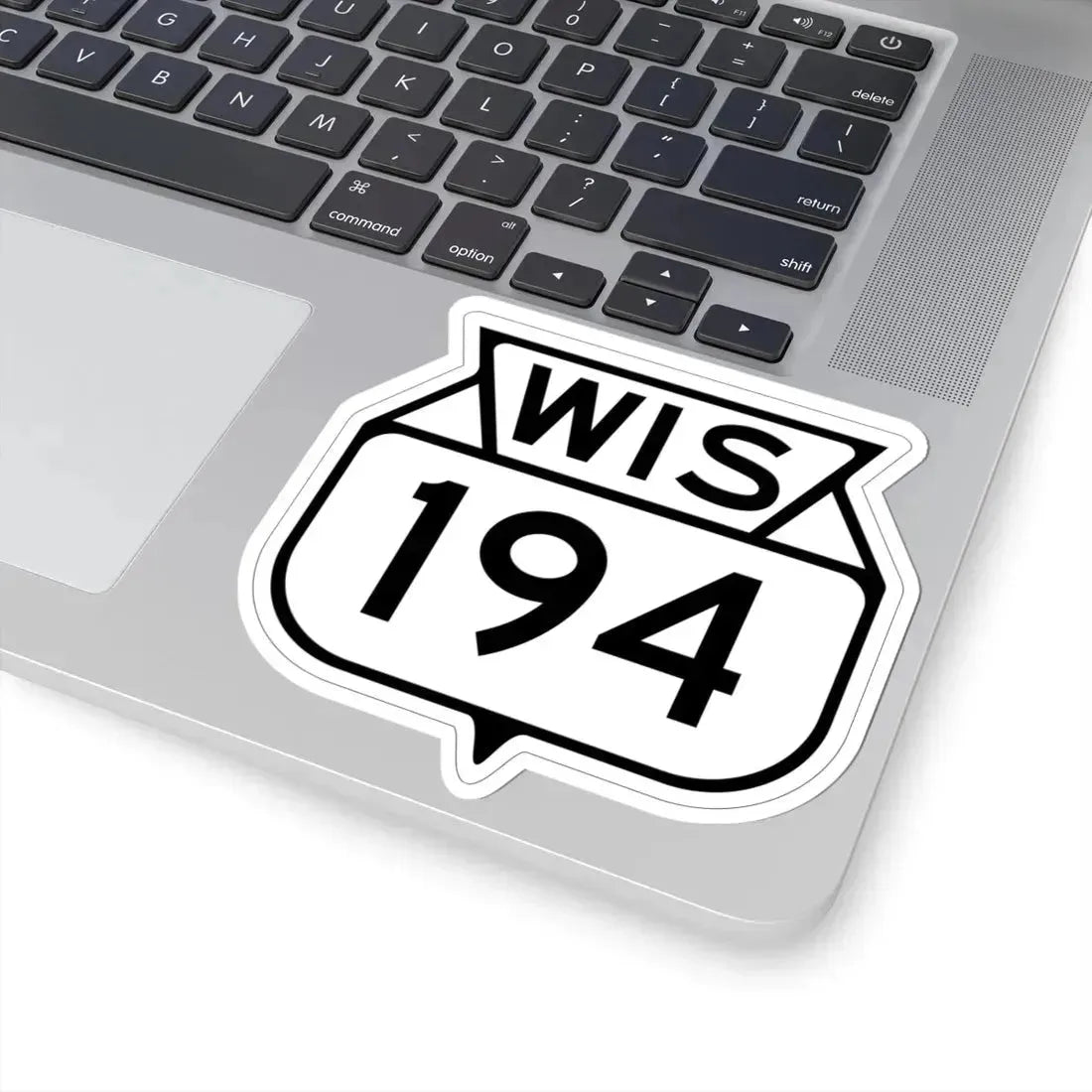 WIS 194 1949 (Wisconsin) (Road Sign) STICKER Vinyl Kiss-Cut Decal - The Sticker Space