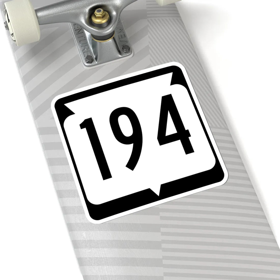 WIS 194 (Wisconsin) (Road Sign) STICKER Vinyl Kiss-Cut Decal - The Sticker Space