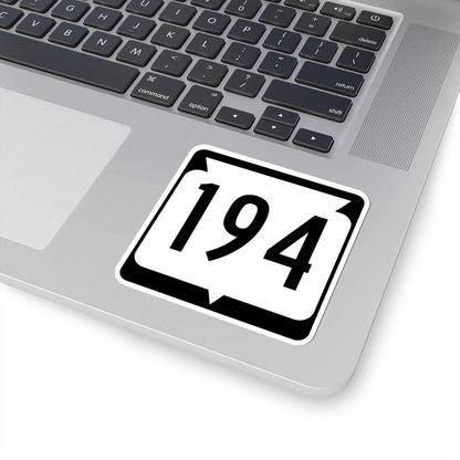 WIS 194 (Wisconsin) (Road Sign) STICKER Vinyl Kiss-Cut Decal - The Sticker Space