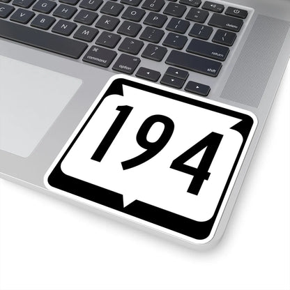 WIS 194 (Wisconsin) (Road Sign) STICKER Vinyl Kiss-Cut Decal - The Sticker Space