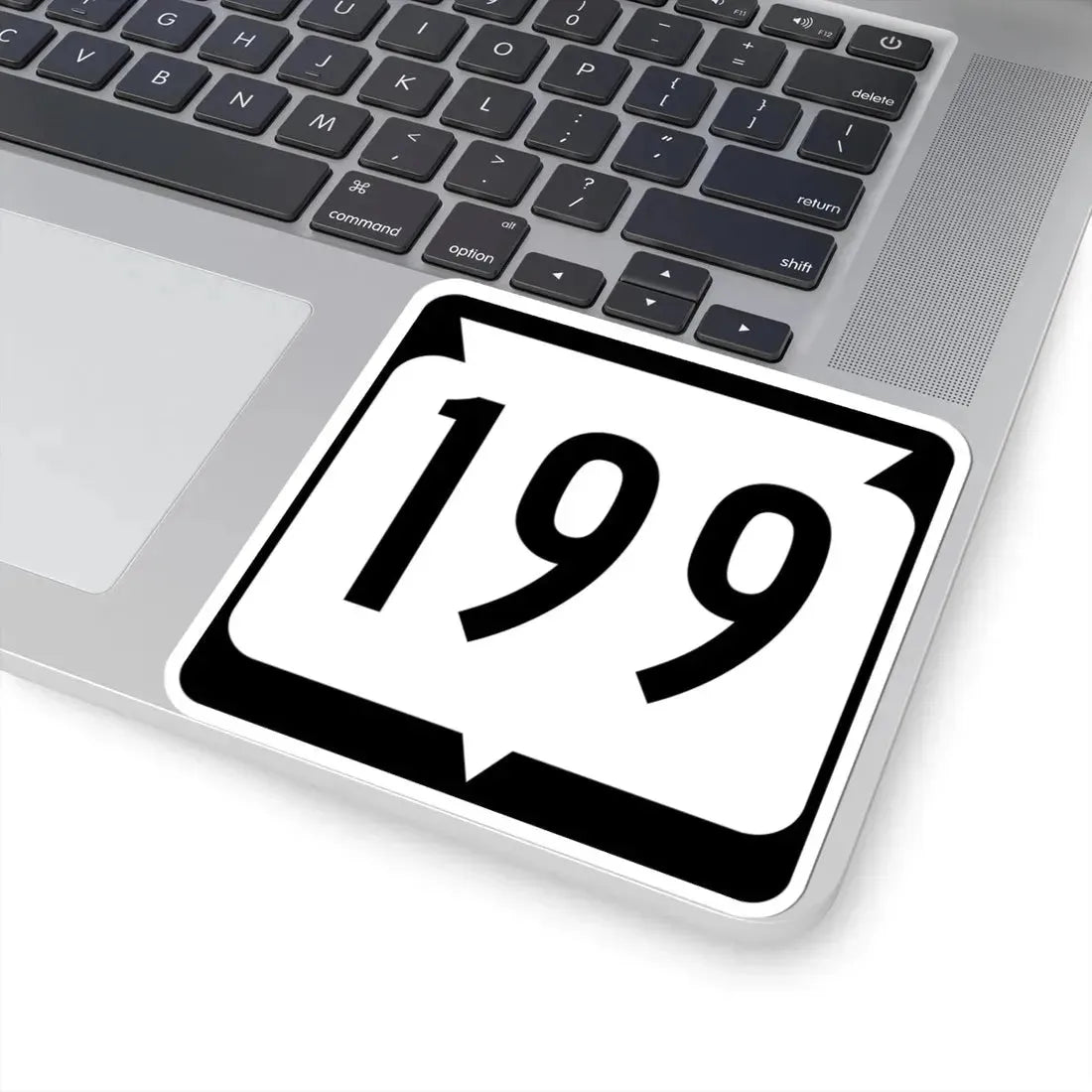 WIS 199 (Wisconsin) (Road Sign) STICKER Vinyl Kiss-Cut Decal - The Sticker Space