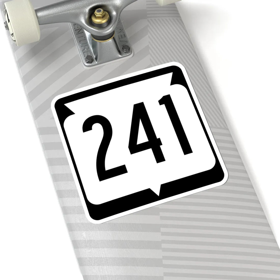 WIS 241 (Wisconsin) (Road Sign) STICKER Vinyl Kiss-Cut Decal - The Sticker Space