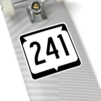 WIS 241 (Wisconsin) (Road Sign) STICKER Vinyl Kiss-Cut Decal - The Sticker Space