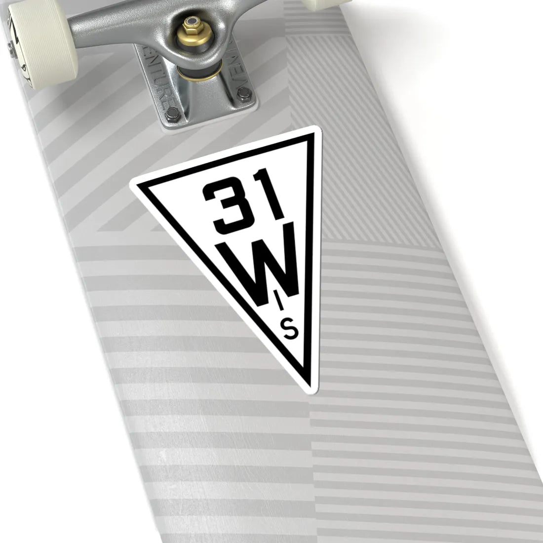 WIS 31 1927 (Wisconsin) (Road Sign) STICKER Vinyl Kiss-Cut Decal - The Sticker Space