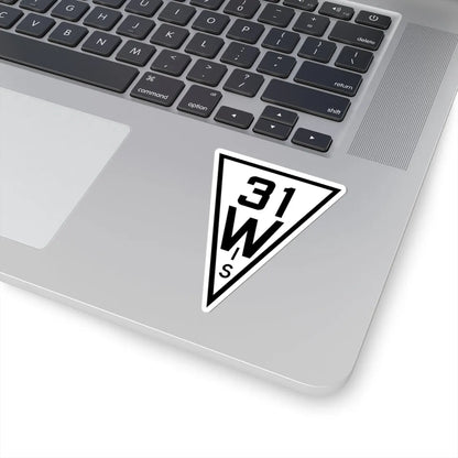 WIS 31 1927 (Wisconsin) (Road Sign) STICKER Vinyl Kiss-Cut Decal - The Sticker Space
