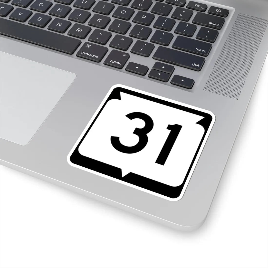 WIS 31 (Wisconsin) (Road Sign) STICKER Vinyl Kiss-Cut Decal - The Sticker Space