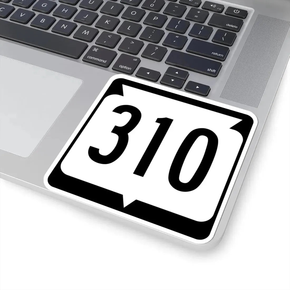 WIS 310 (Wisconsin) (Road Sign) STICKER Vinyl Kiss-Cut Decal - The Sticker Space