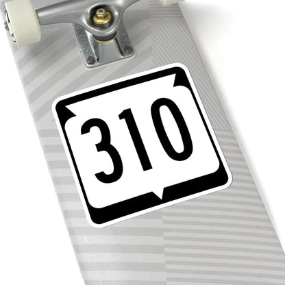 WIS 310 (Wisconsin) (Road Sign) STICKER Vinyl Kiss-Cut Decal - The Sticker Space