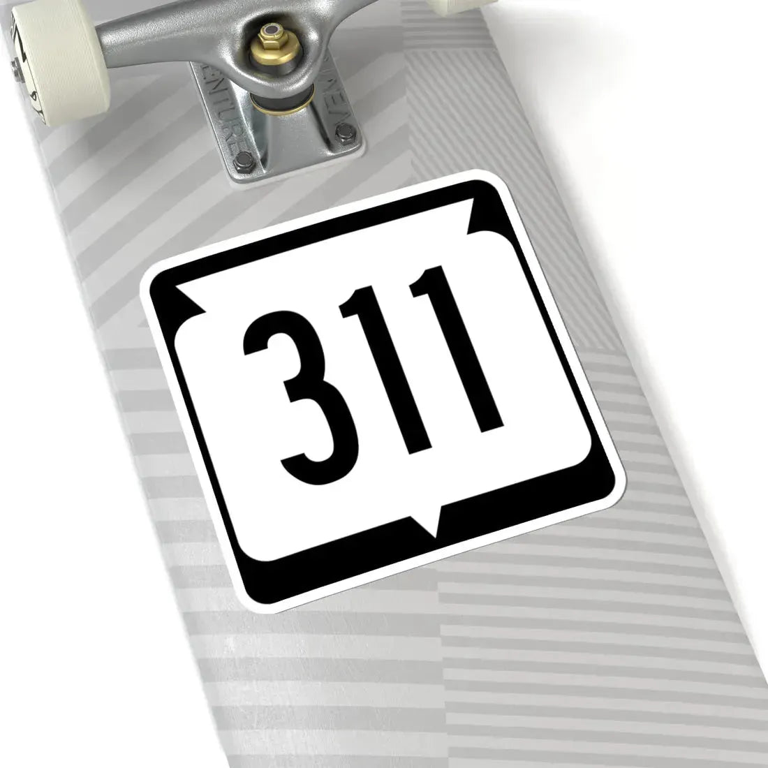 WIS 311 (Wisconsin) (Road Sign) STICKER Vinyl Kiss-Cut Decal - The Sticker Space