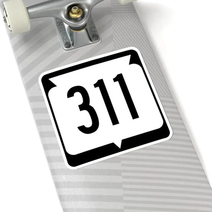 WIS 311 (Wisconsin) (Road Sign) STICKER Vinyl Kiss-Cut Decal - The Sticker Space