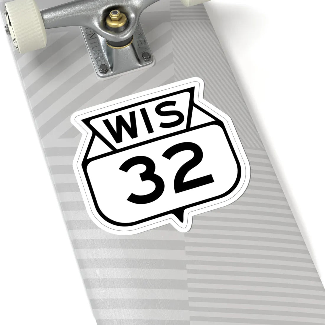 WIS 32 1949 (Wisconsin) (Road Sign) STICKER Vinyl Kiss-Cut Decal - The Sticker Space