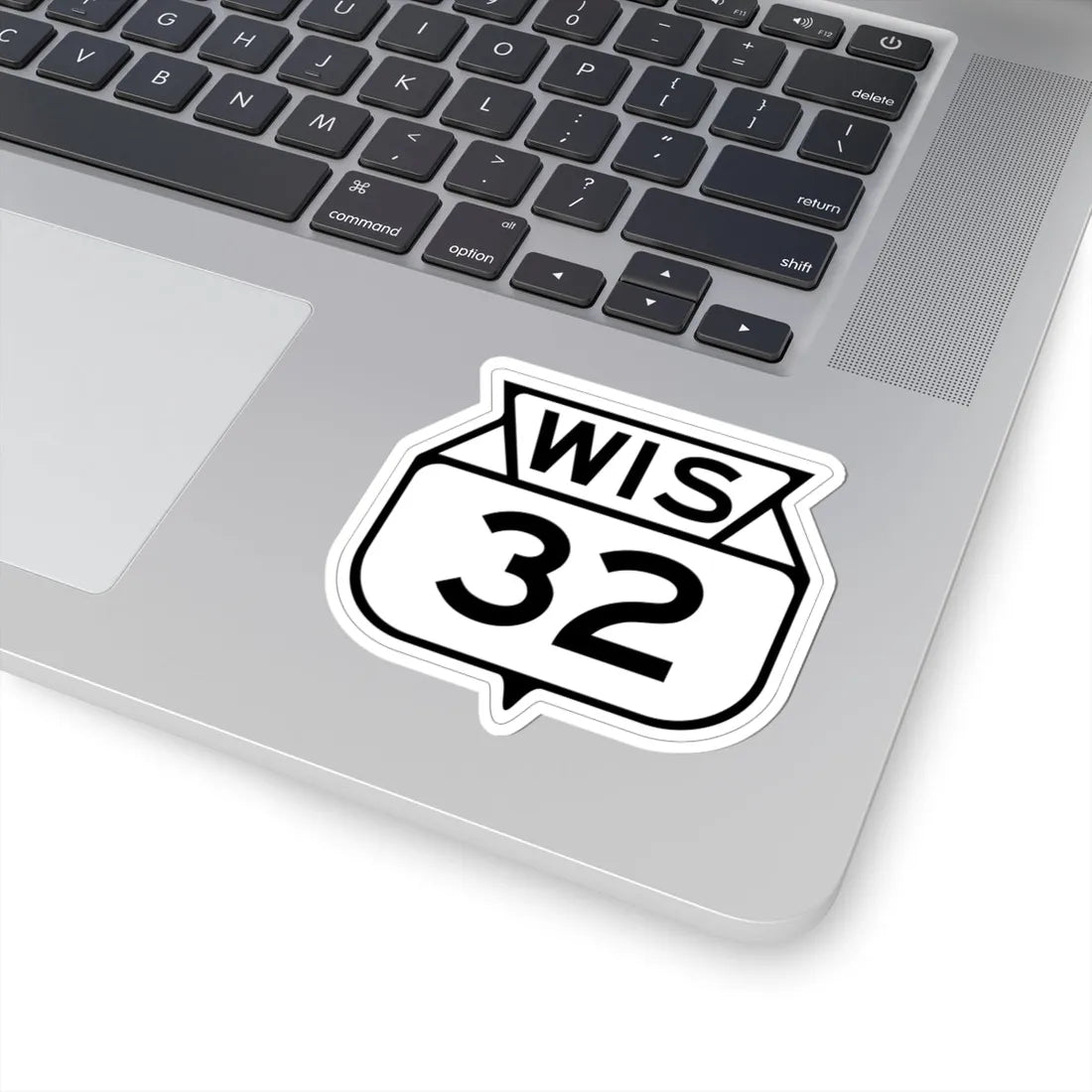 WIS 32 1949 (Wisconsin) (Road Sign) STICKER Vinyl Kiss-Cut Decal - The Sticker Space