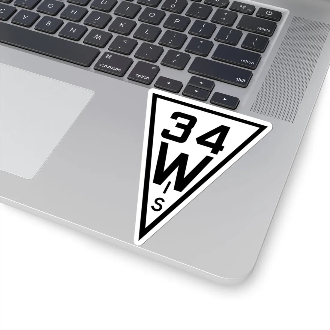 WIS 34 1927 (Wisconsin) (Road Sign) STICKER Vinyl Kiss-Cut Decal - The Sticker Space