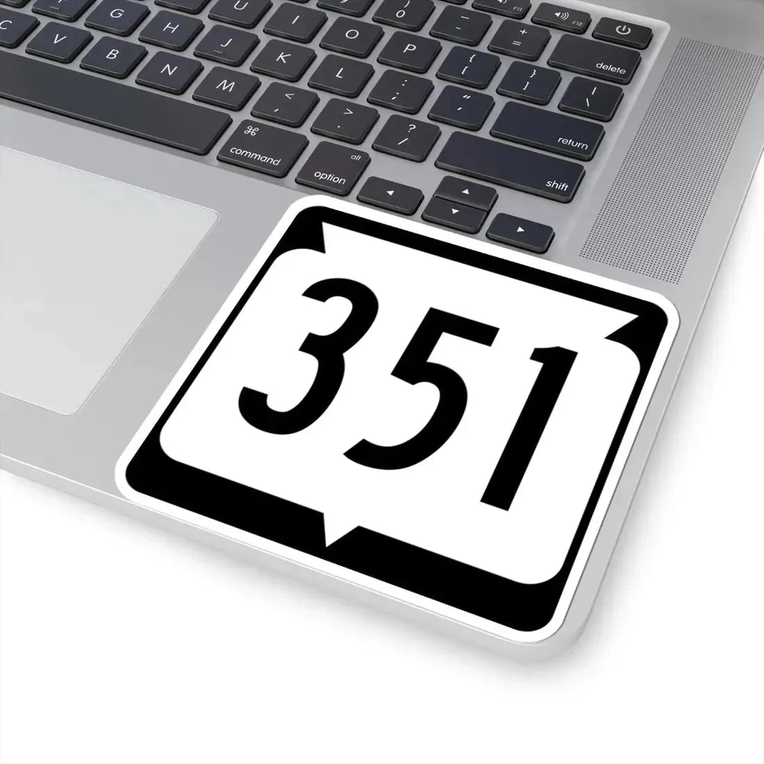 WIS 351 (Wisconsin) (Road Sign) STICKER Vinyl Kiss-Cut Decal - The Sticker Space