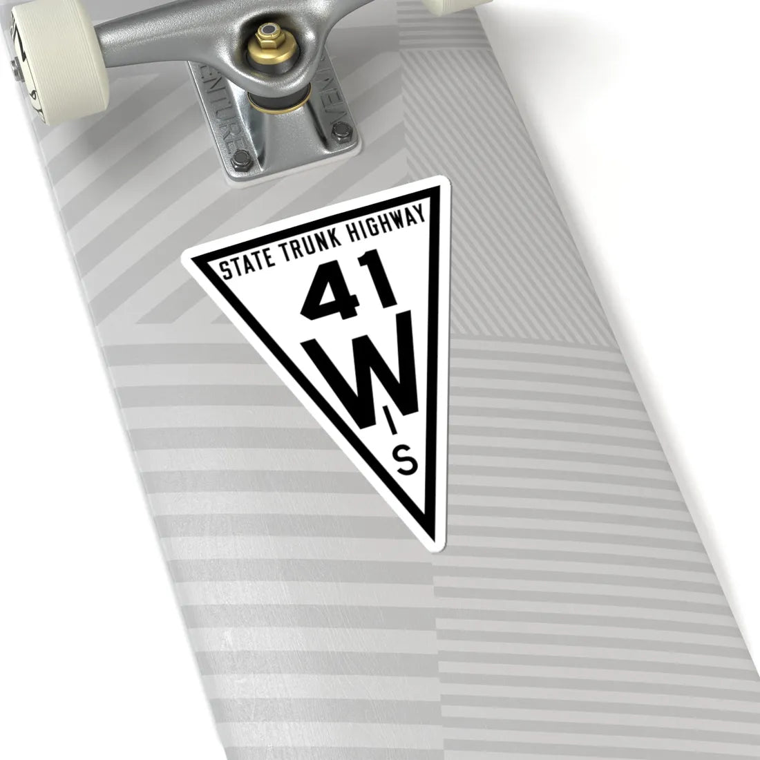 WIS 41 1919 (Wisconsin) (Road Sign) STICKER Vinyl Kiss-Cut Decal - The Sticker Space