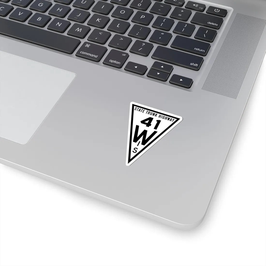 WIS 41 1919 (Wisconsin) (Road Sign) STICKER Vinyl Kiss-Cut Decal - The Sticker Space